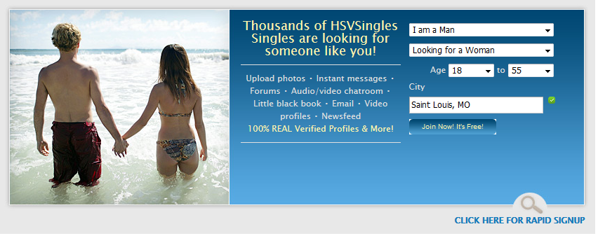 hsvsingles.com Review